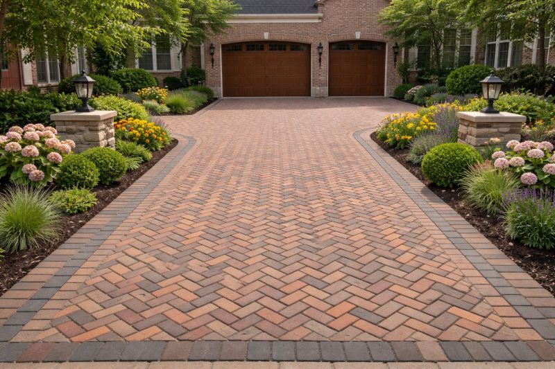 Brick Driveway Installation in Manchester, NH