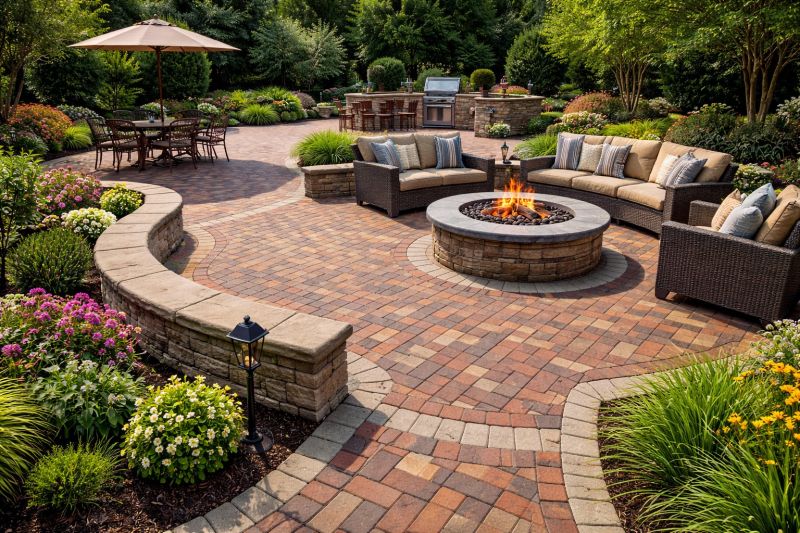 Brick Hardscape Construction in Worcester, MA