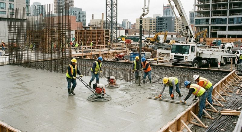 Commercial Slab Installation in Grand Junction, CO