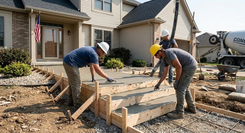 Concrete Ramp Installation in Denver, CO