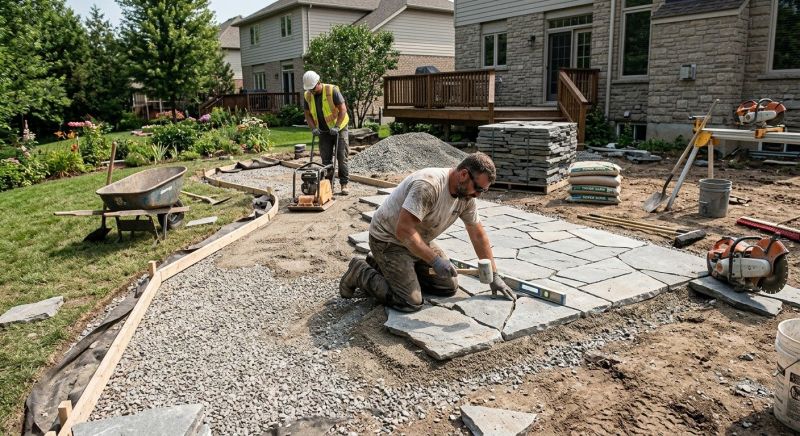 Hardscape Landscaping in Fairfield County, CT