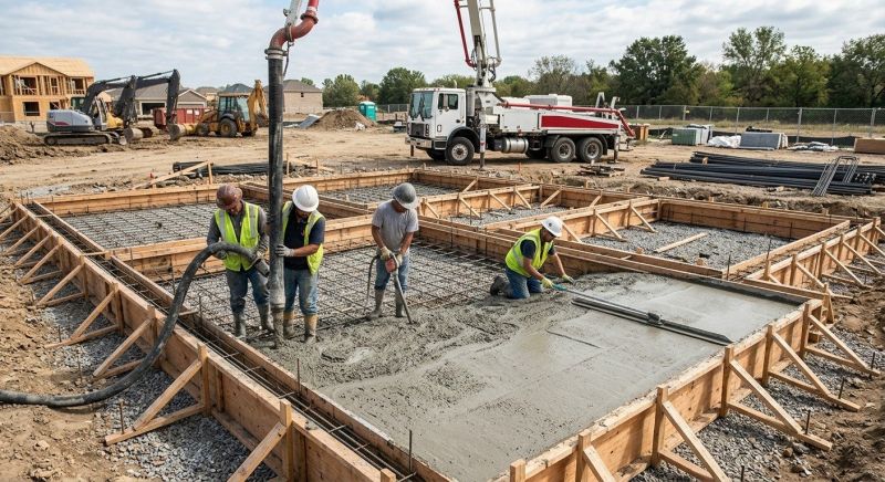 House Foundation Installation in Fort Wayne, IN