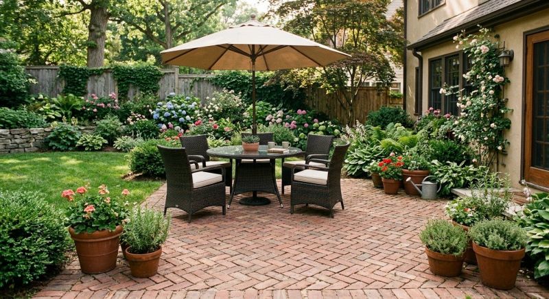 Patio Brick Installation in Greenwich, CT