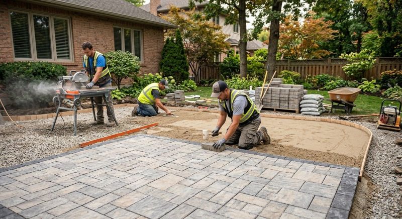 Paver Patio Construction in Norwalk, CT