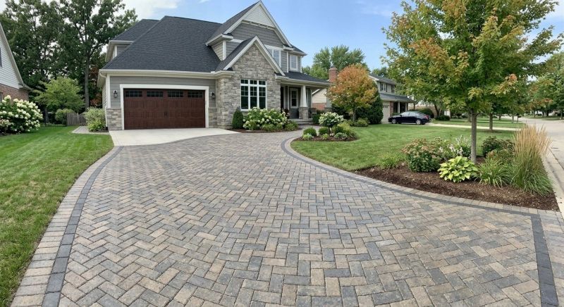 Stone Driveway Construction in Davis County, UT